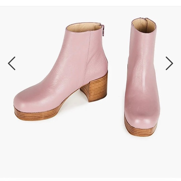 Intentionally Blank Leather Speed Platform Boots size 38 - Picture 1 of 7